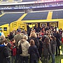 Autogrammstunde Eintracht Spieler
