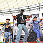 Kelechi Onyele tanzt mit Kids